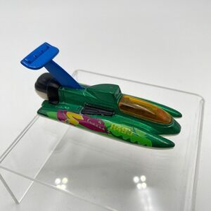 Vintage Matchbox Hydroplane 1998 Green Dragon Boat Race Car Toy Kids‎ H499